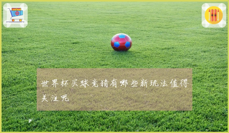 世界杯买球竞猜有哪些新玩法值得关注呢