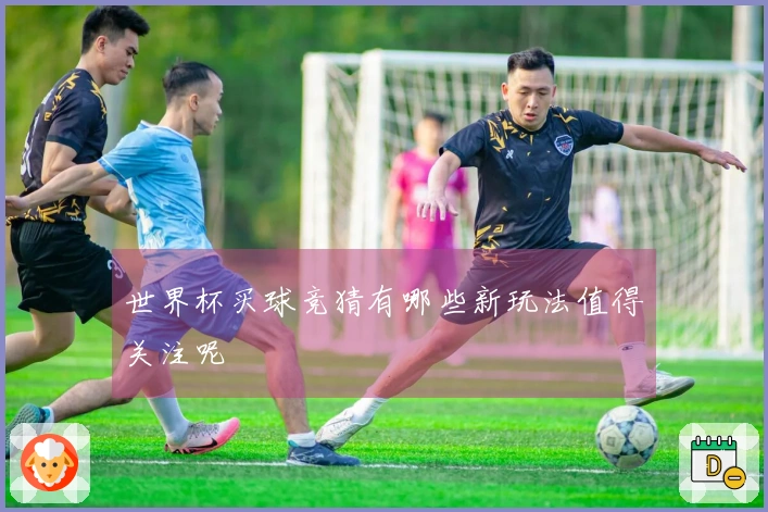 世界杯买球竞猜有哪些新玩法值得关注呢